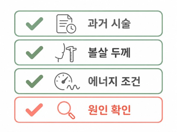 과거 볼꺼짐을 겪었다면 막연히 안심하기보다 당시 원인부터 확인해야 합니다 - 광주덴서티 | 미미썸의원 광주광천점