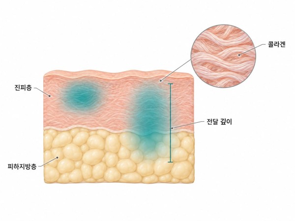 고주파 열이 닿는 깊이와 얼굴의 지방량에 따라 볼 지방층의 반응이 달라집니다 - 광주덴서티 | 미미썸의원 광주광천점